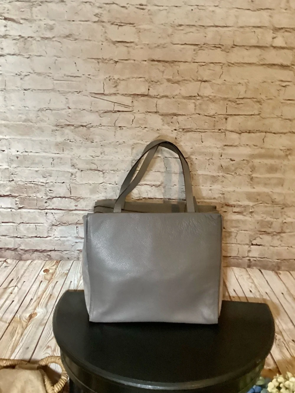 kate spade structured leather